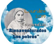 Triduo en honor a la Virgen de Lourdes.