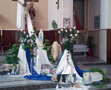 Triduo a la Virgen de Lourdes. Acto de acción de gracias a D. Agustin Lorenzo