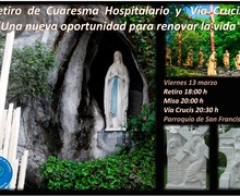 CANCELACIÓN DE ACTO Retiro de Cuaresma Hospitalario y Vía Crucis.