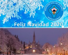 Felicitación de Navidad 2020 Hospitalidad Diocesana Lourdes Albacete