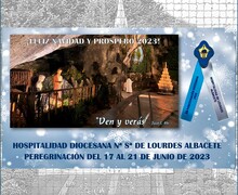 Felicitación de Navidad 2022 Hospitalidad Diocesana Lourdes Albacete