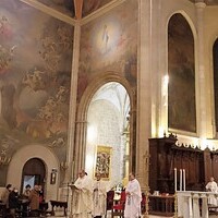 Bendición de la Gruta de la Virgen de Lourdes en la Santa Iglesia Catedral