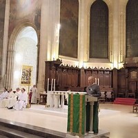 Bendición de la Gruta de la Virgen de Lourdes en la Santa Iglesia Catedral