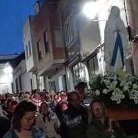 Actos Virgen Peregrina desde el 16_04_2023 Tarazona de la Mancha al 25_04_2023 Barrax.