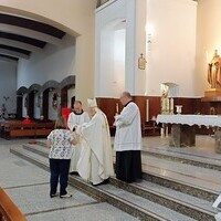 Eucaristía despedida de D. Ángel Fernández Collado.