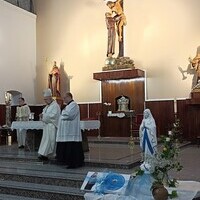 Eucaristía despedida de D. Ángel Fernández Collado.