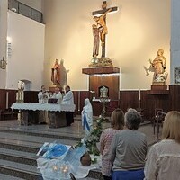 Eucaristía despedida de D. Ángel Fernández Collado.