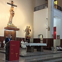 Eucaristía despedida de D. Ángel Fernández Collado.