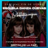 LA ESCUELA DE DANZA CUEVAS FESTIVAL DE BALLET A BENEFICIO DE NUESTRA HOSPITALIDAD.