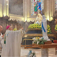 Eucaristía despedida de D. Ángel Fernández Collado.