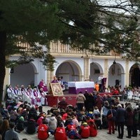 Encuentro Diocesano de Jóvenes en Cortes y Vía Crucis.