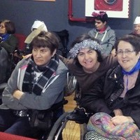 Fiesta de Navidad en Centro Grandes Discapacitados Infanta Leonor