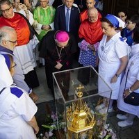 Cronica de las Reliquias de Santa Bernadita en Albacete por Padre Arenas - Consiliario de la Hospitalidad.