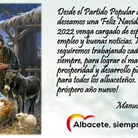 Felicitación de Navidad 2021 Hospitalidad Diocesana Lourdes Albacete